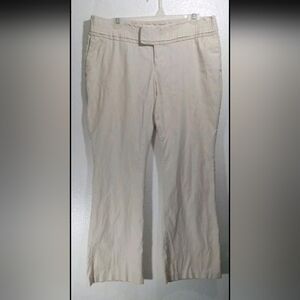 Mossimo Women's Beige Straight Leg Pants Size 12